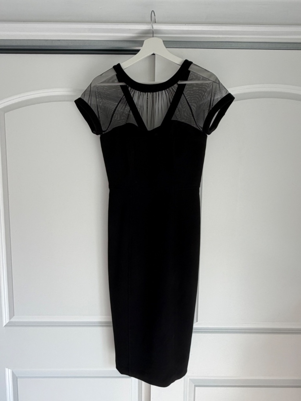Black cocktail dress
